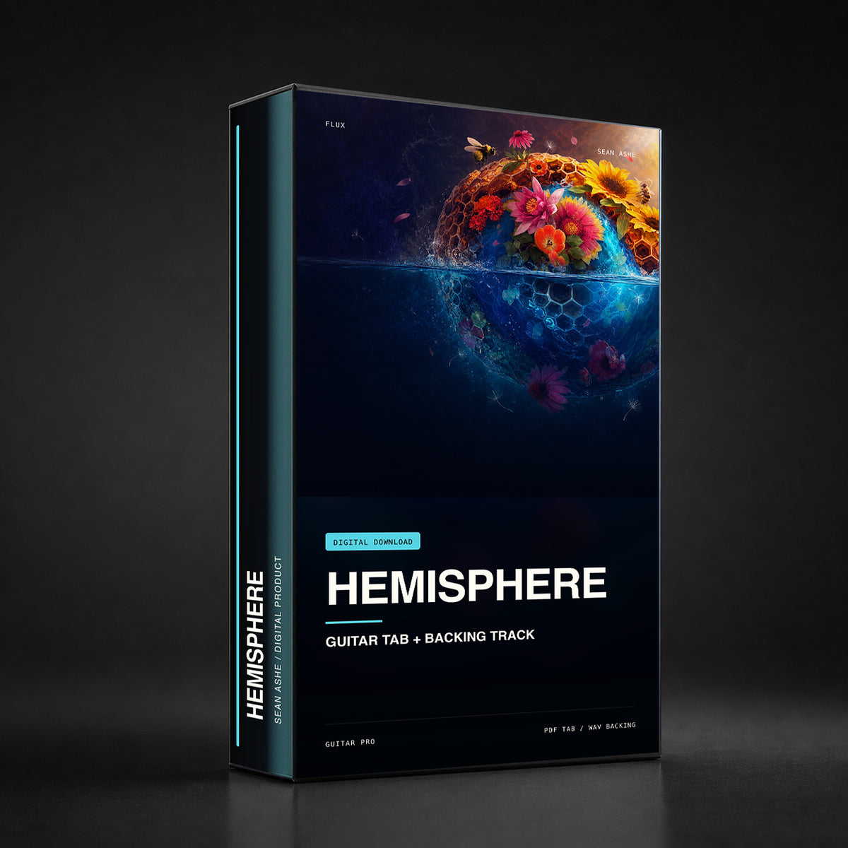 Hemisphere — Guitar Tab & Backing Track box art. [sean-boxart-sha256:7b4f12c9dc78991e6a3ac5047616426ab5f44d910a79367a31793f5538dd93d3]