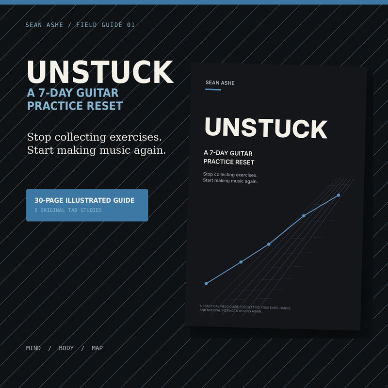 UNSTUCK — A 7-Day Guitar Practice Reset