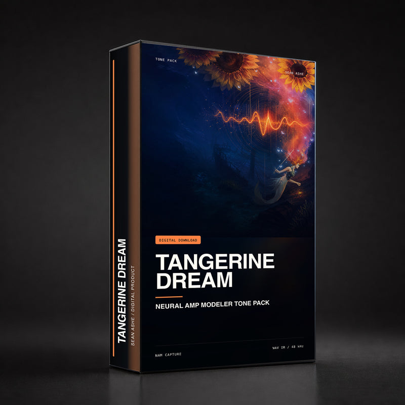 Tangerine Dream Tone Pack — Neural Amp Modeler box art. [sean-boxart-sha256:8c9dd78ebb4b8f33b8f06145ae9f9ae3e482fc91c949a2fcc21cf178c99bea8d]